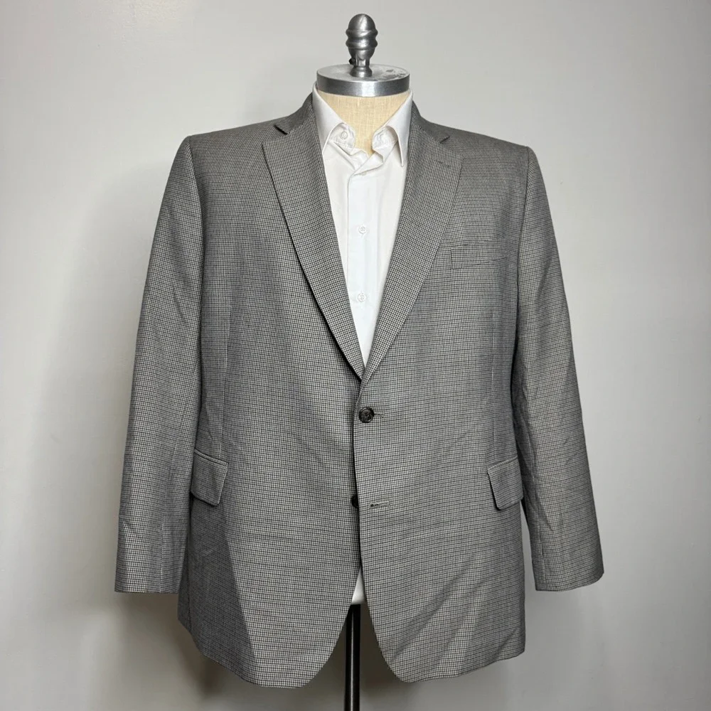Stafford Tailored Culture Classic Fit Year Round Sport Coat Blazer Mens‎ 50R